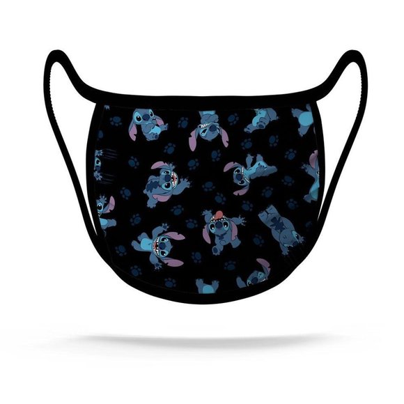 Disney Stitch Cloth Face Mask Set - Youth Medium - Picture 4 of 6